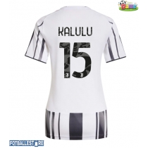 Juventus Pierre Kalulu #15 Hjemmedrakt Dame 2025-26 Kortermet